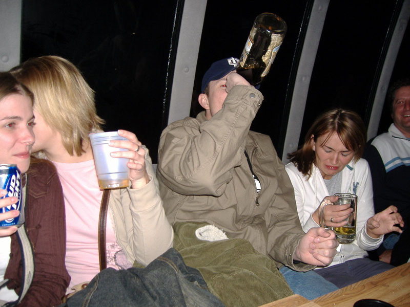 timtakingshotsonthepartybus